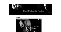 Desktop Screenshot of paulrichardsguitar.com